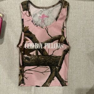 Pink Camo Women's Tank Top